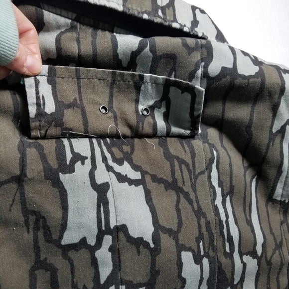 VINTAGE REBARK MEN'S CAMO HUNTING COAT ESTIMATED SIZE XXL - Picture 14 of 16